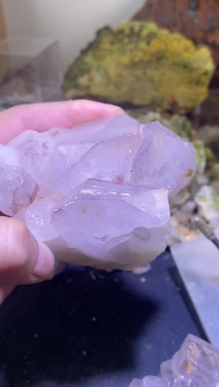 未镶嵌珠宝半成品水晶115号430g四川超七花园水晶原石