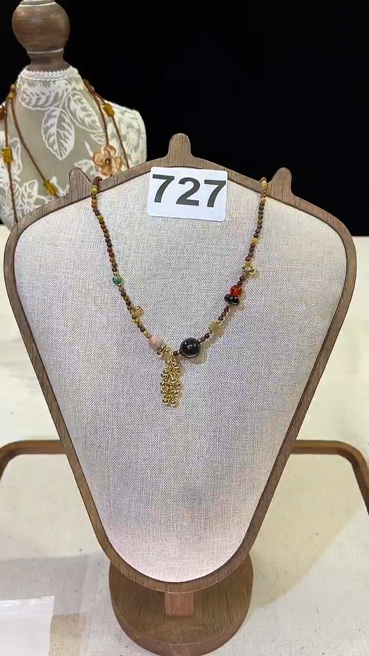 项链钛钢淡水珍珠727