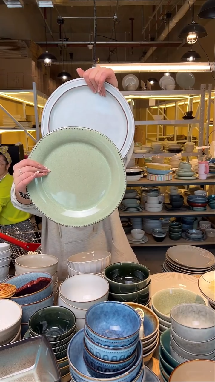 瓷112【瑕疵】外贸尾货窑变釉下彩