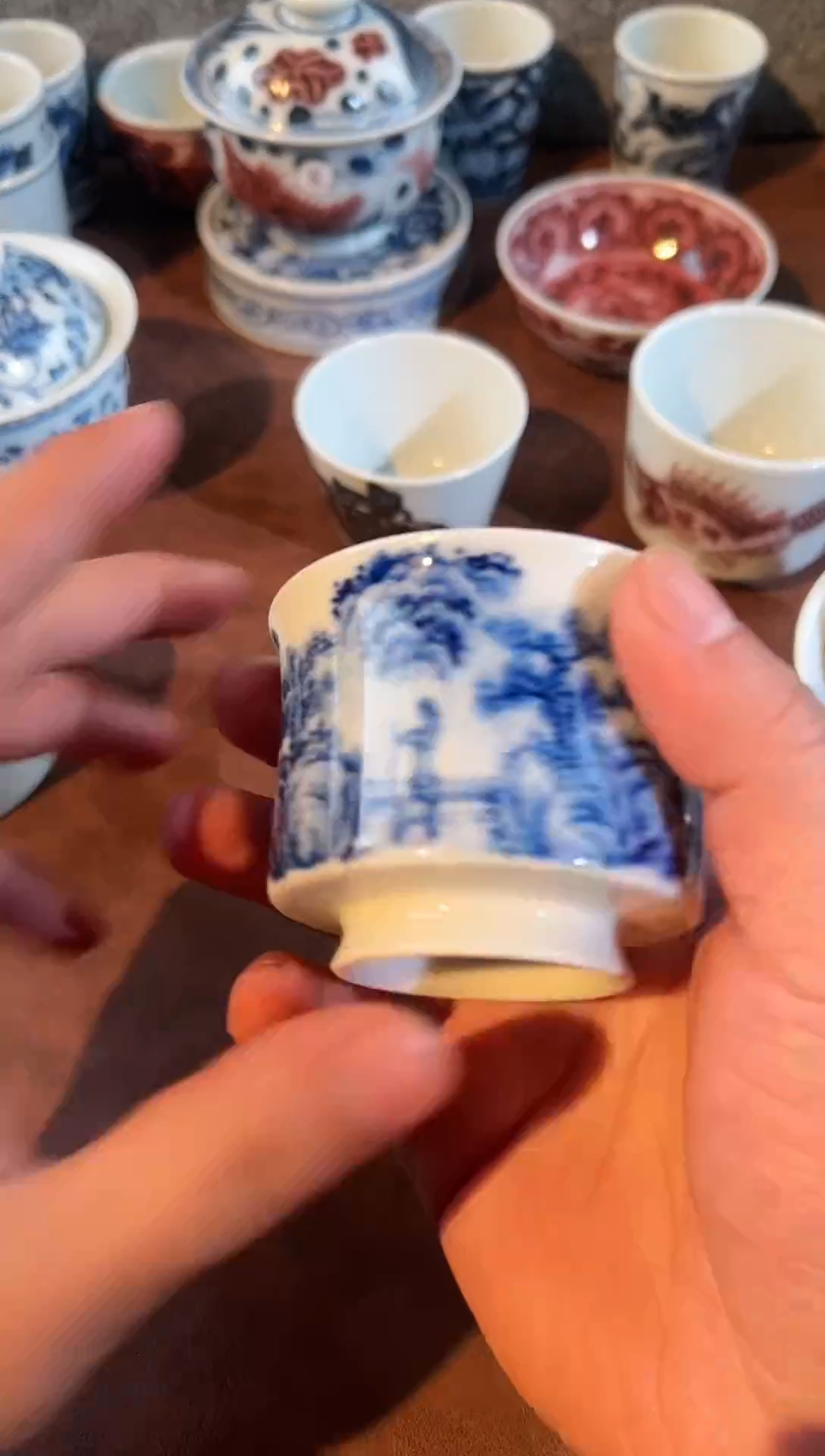 【闪购商品】天禄言瓷山水杯子