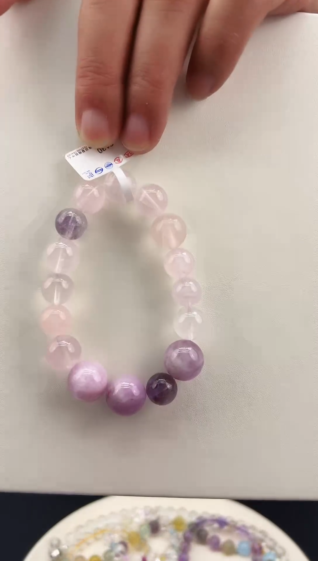 未镶嵌手链水晶天然多宝水晶手链130