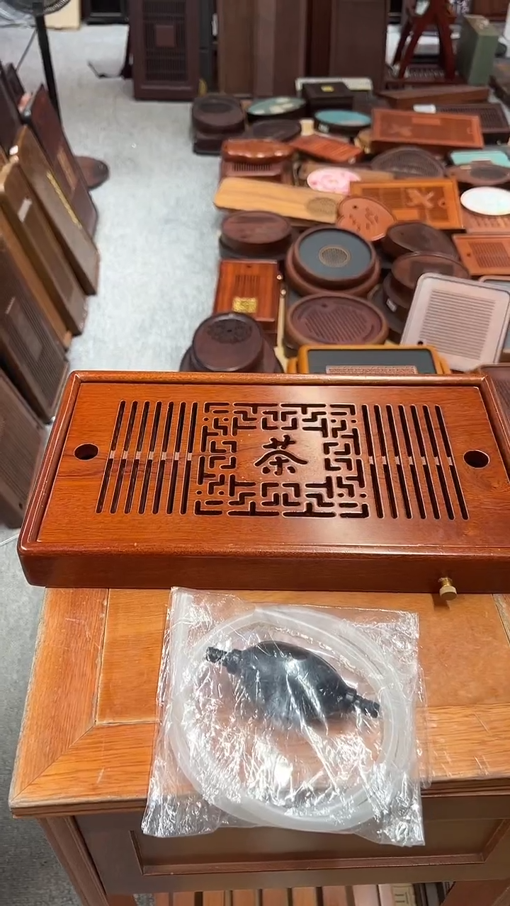 花梨木一整版茶盘 36*20茶盘