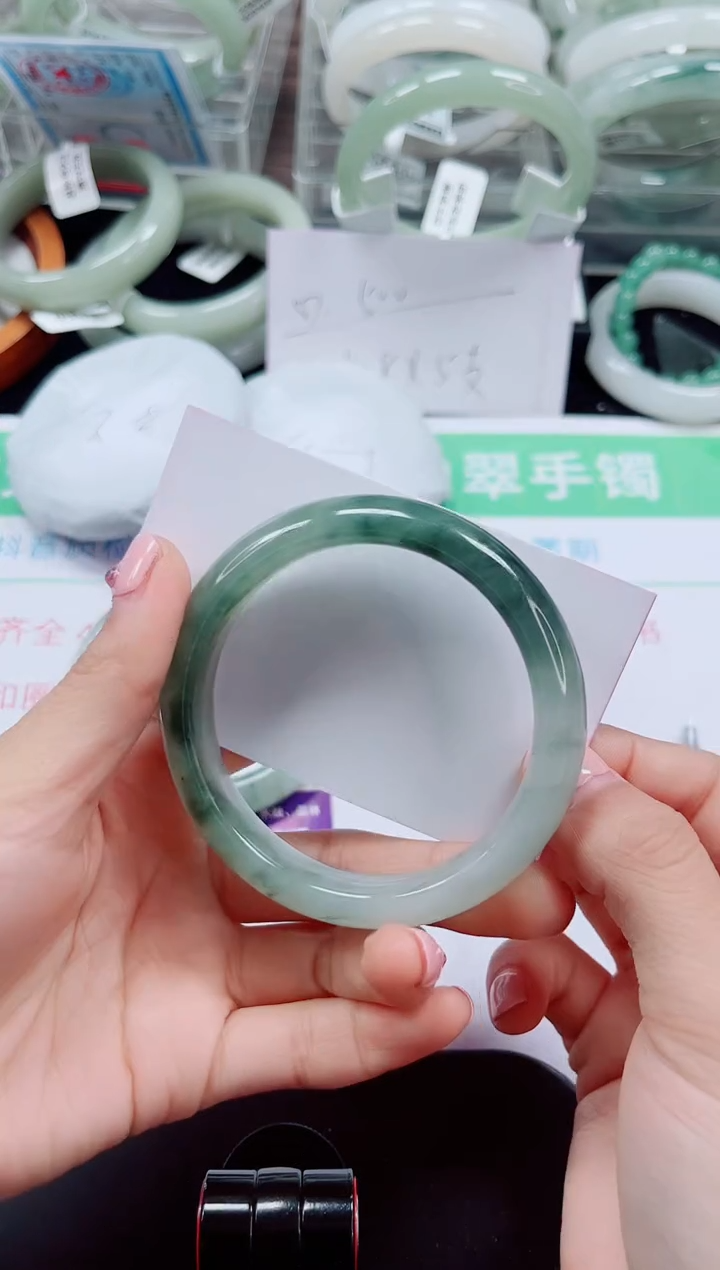 未镶嵌手镯石英质玉199-55/56