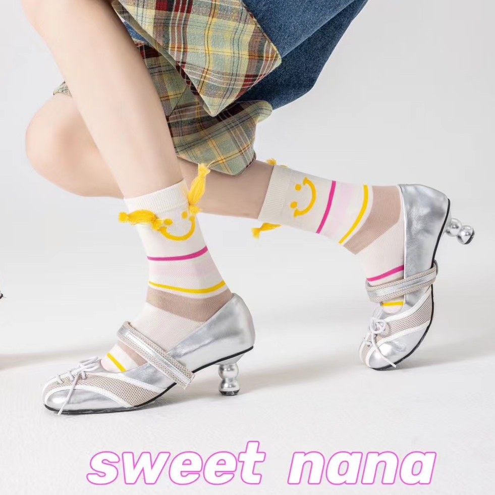 【全店满30包U SWEET NANA自选】春夏新品无骨袜扛起球正版联名K