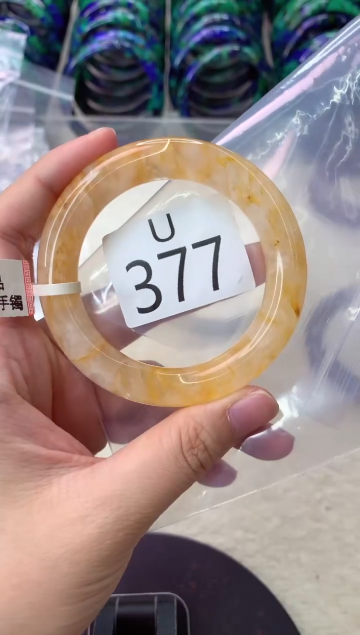 未镶嵌手镯水晶U377-52