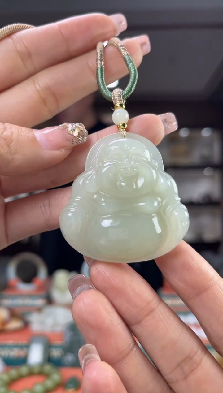 【闪购商品】和田玉颈饰未镶嵌佩佩45mm左右