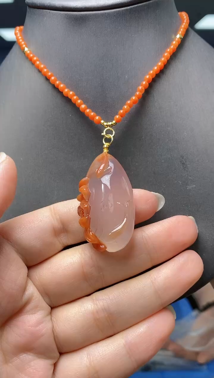 【闪购商品】南红玛瑙颈饰未镶嵌G12962