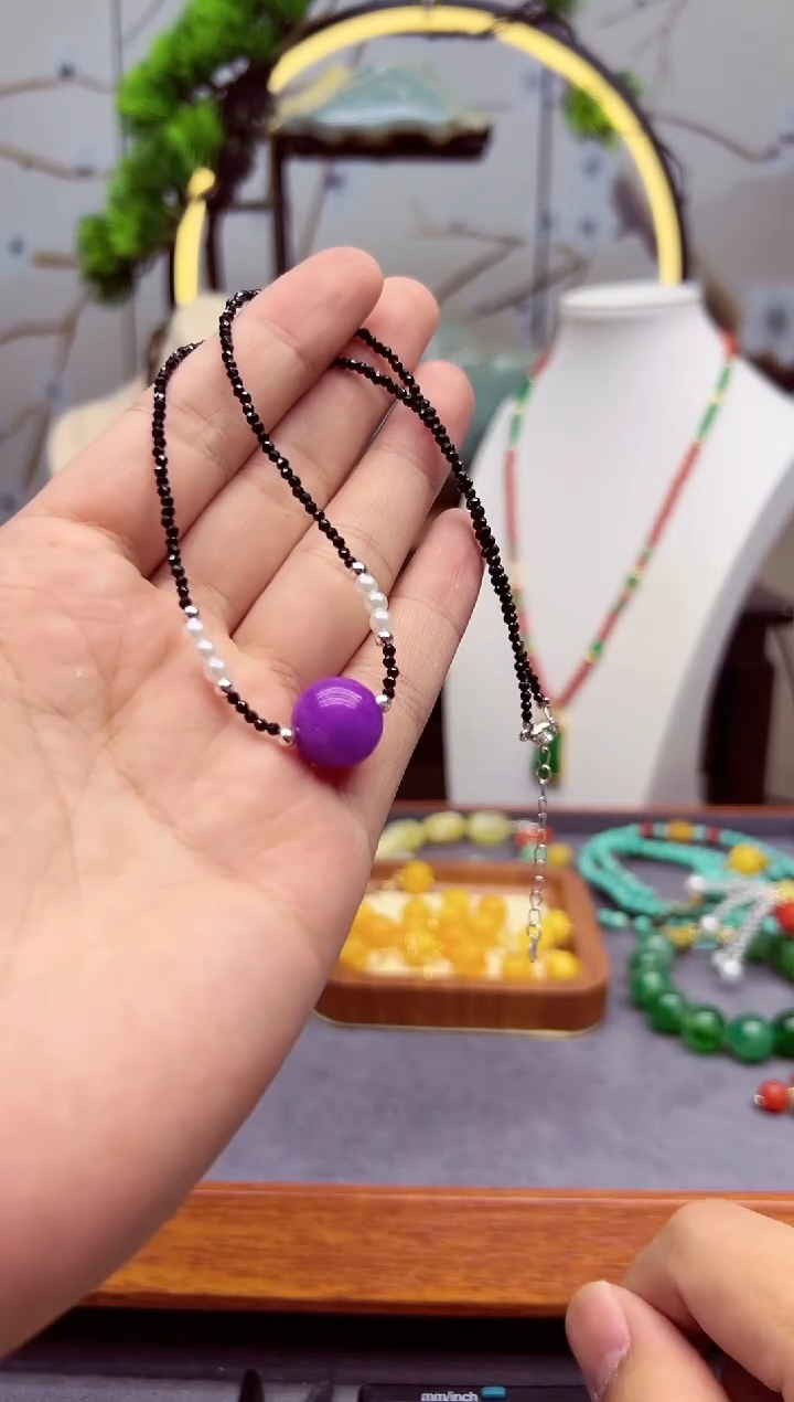 【闪购商品】苏纪石（舒俱来）颈饰14K金镶嵌x317`````