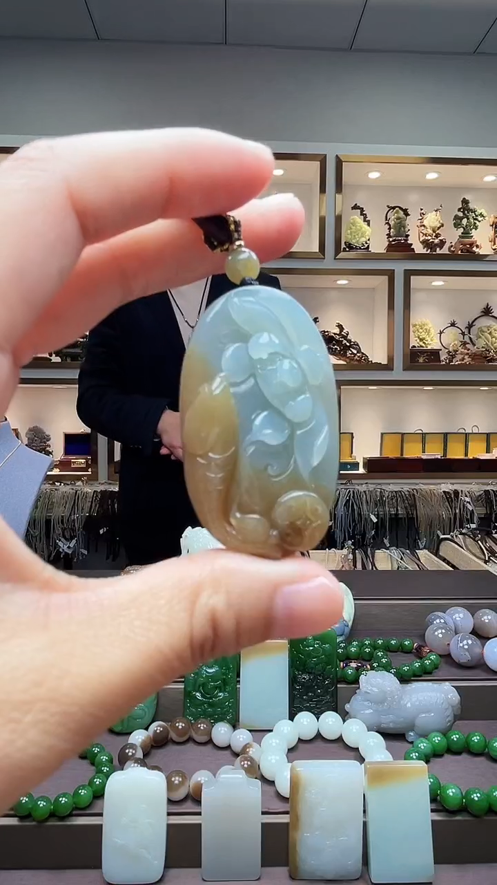 【闪购商品】和田玉挂件未镶嵌苏