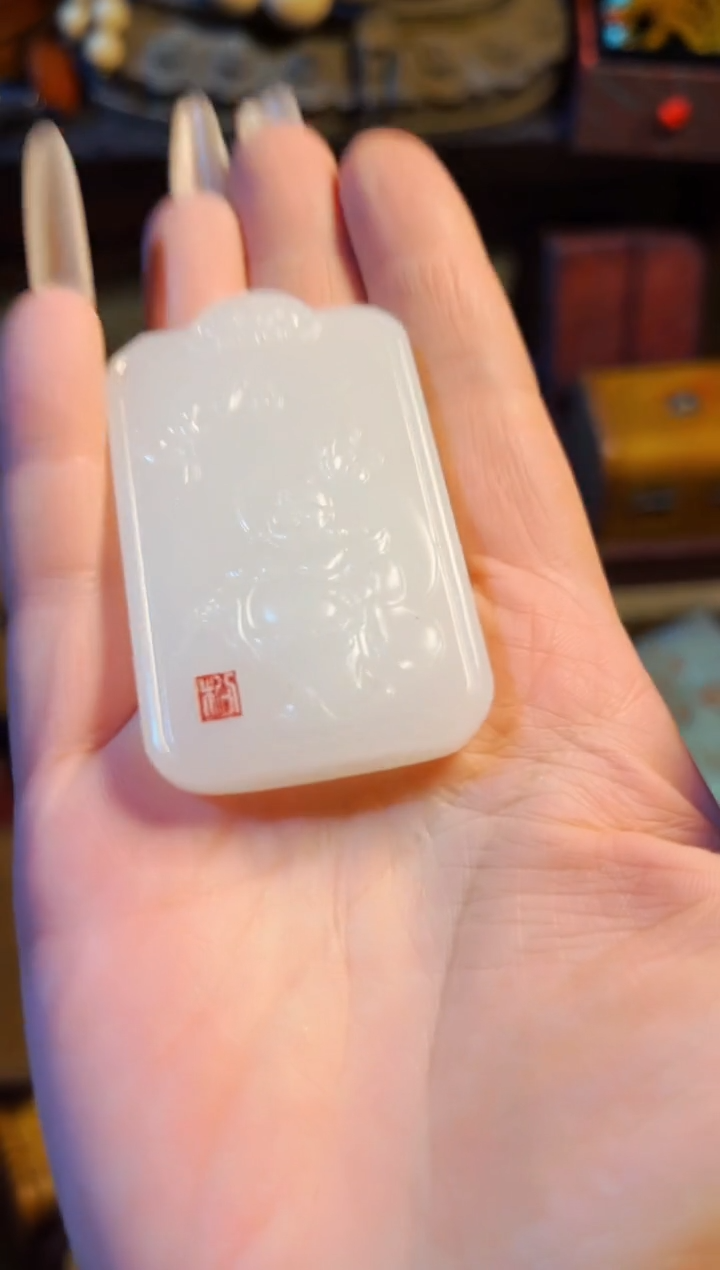 【闪购商品】和田玉颈饰未镶嵌兰妹精品优选链接71