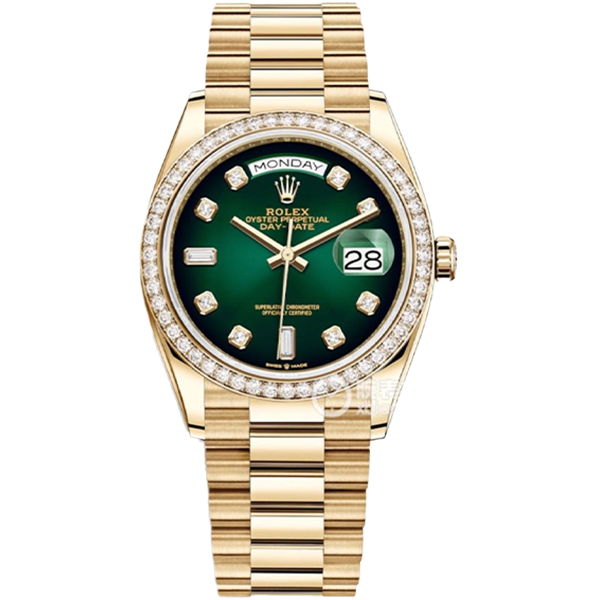 99新 Rolex/劳力士 老佛爷/劳力士128348/自动/23年全套/36mm
