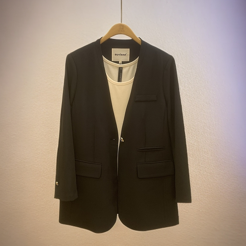 步衣岛2025年春款新品6150-时尚百搭西装外套