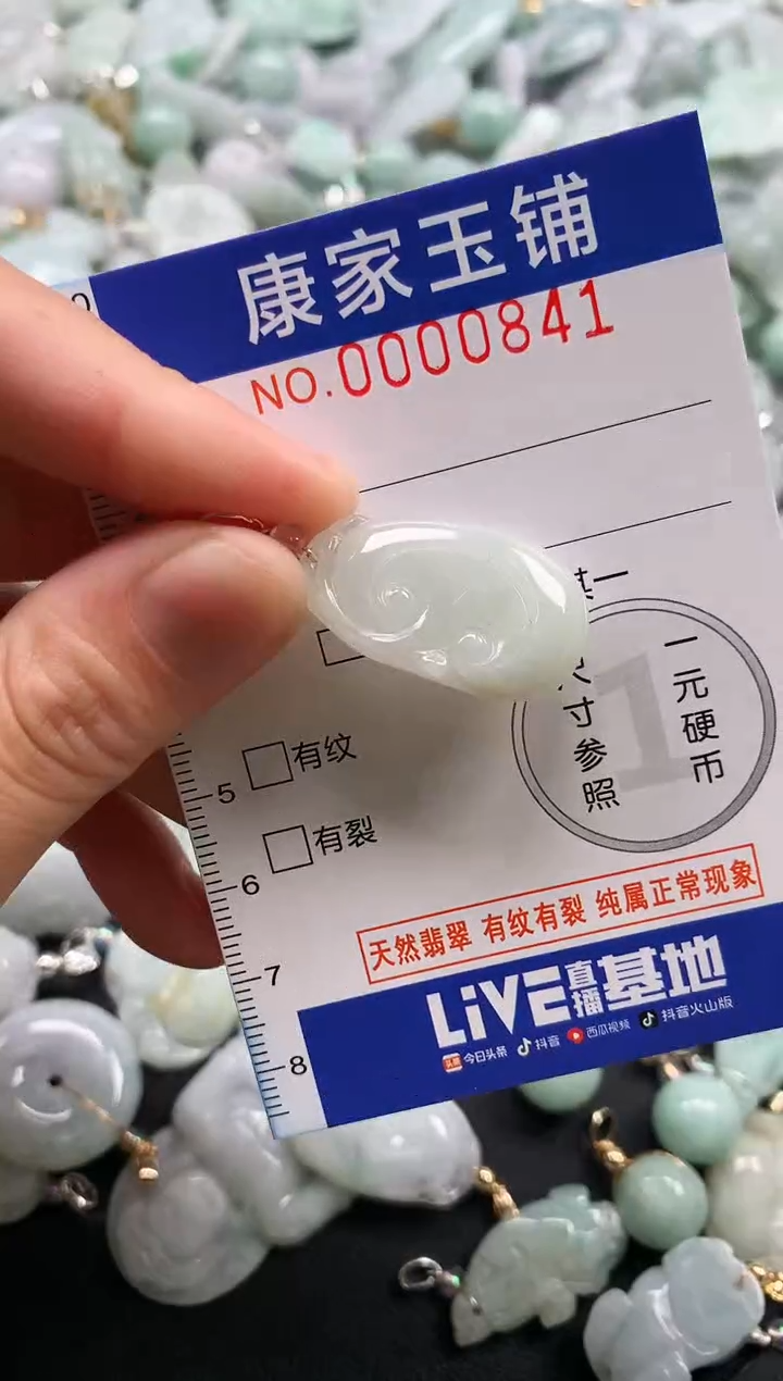 颈饰未镶嵌翡翠841