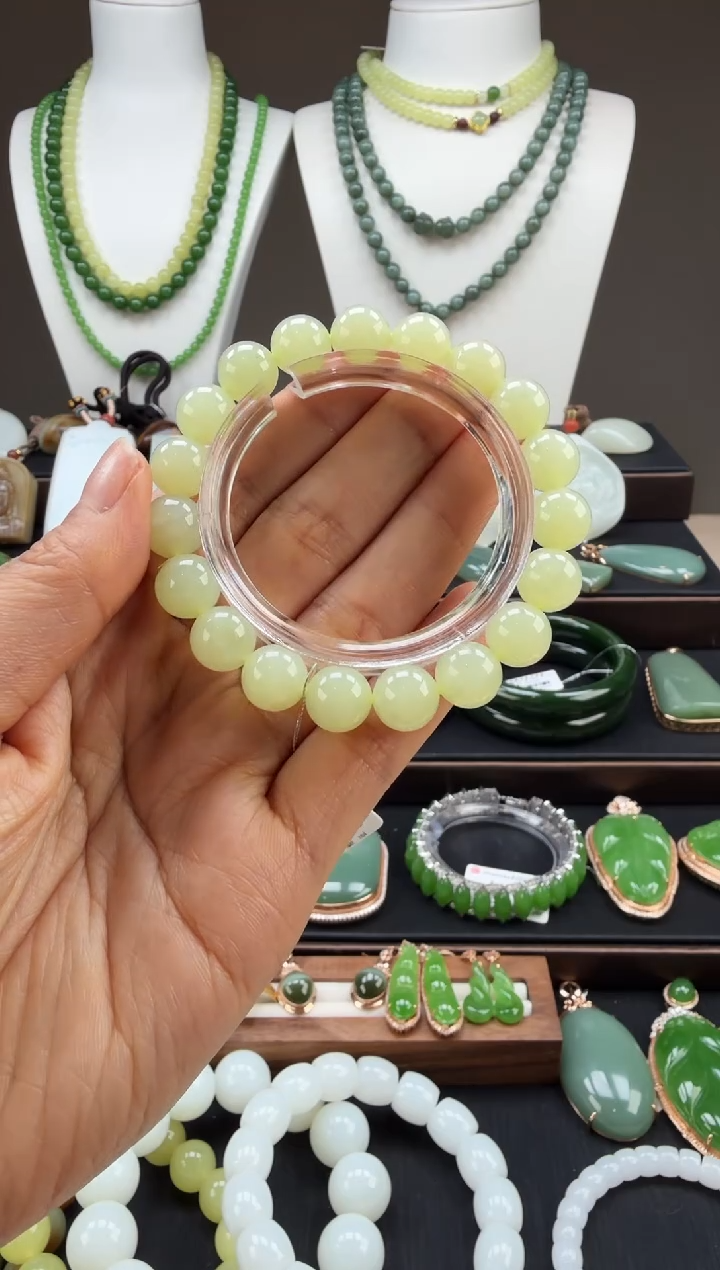 未镶嵌手串和田玉手串