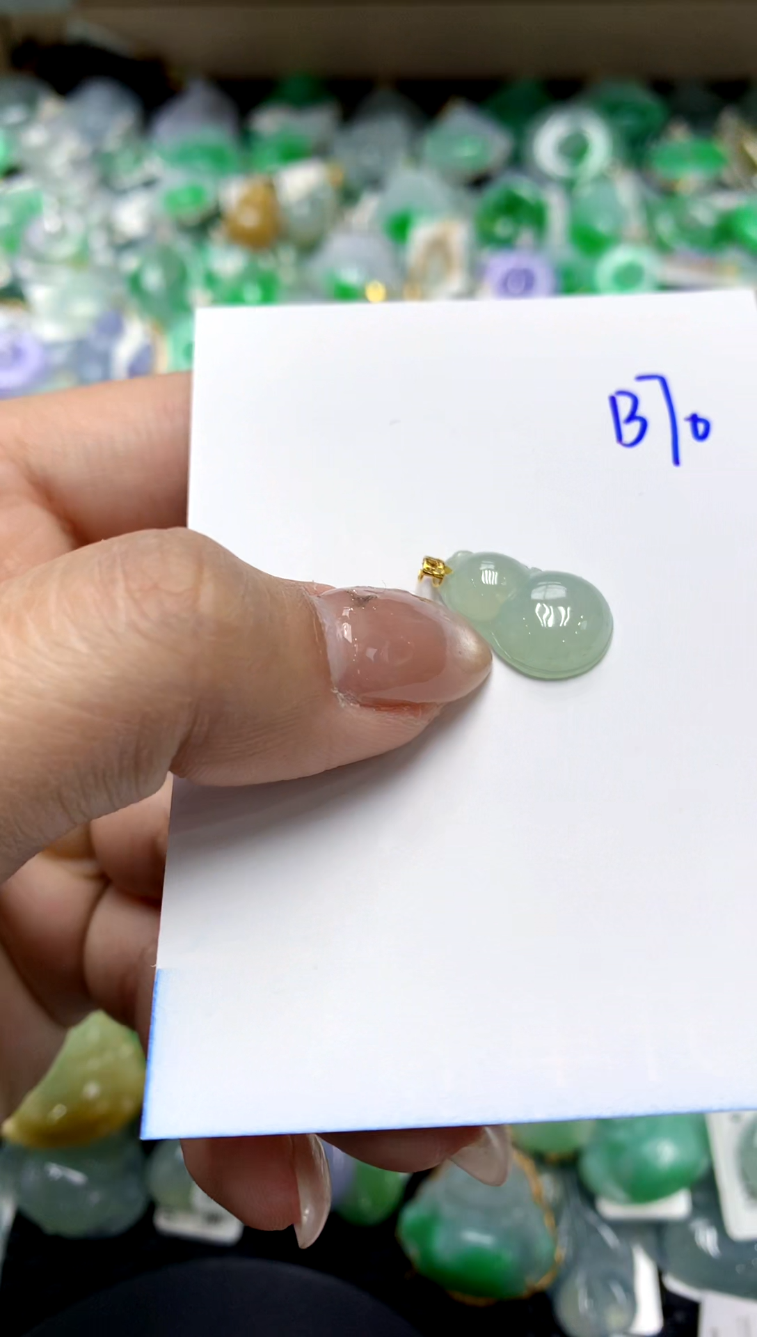 【闪购商品】翡翠颈饰18K金镶嵌1111111111111111