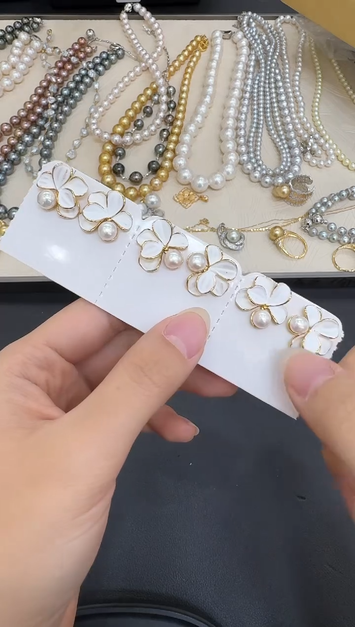 未镶嵌耳饰淡水珍珠X1226-1227-239