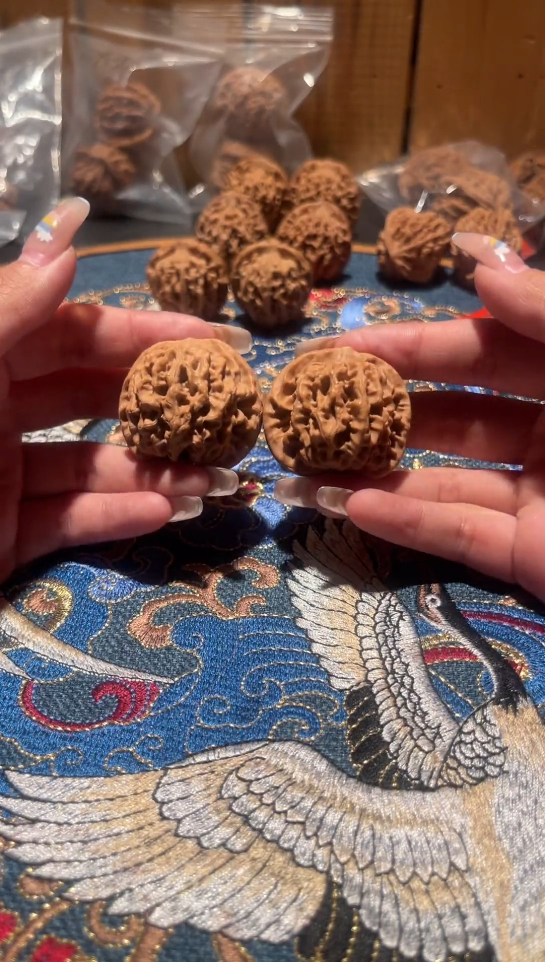 把件文玩核桃829 秦闷38