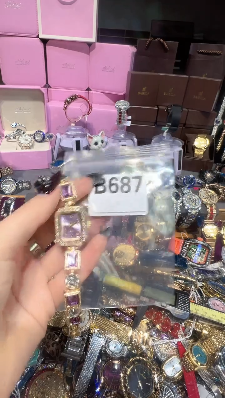 石英机芯不锈钢不锈钢直播定闪专用