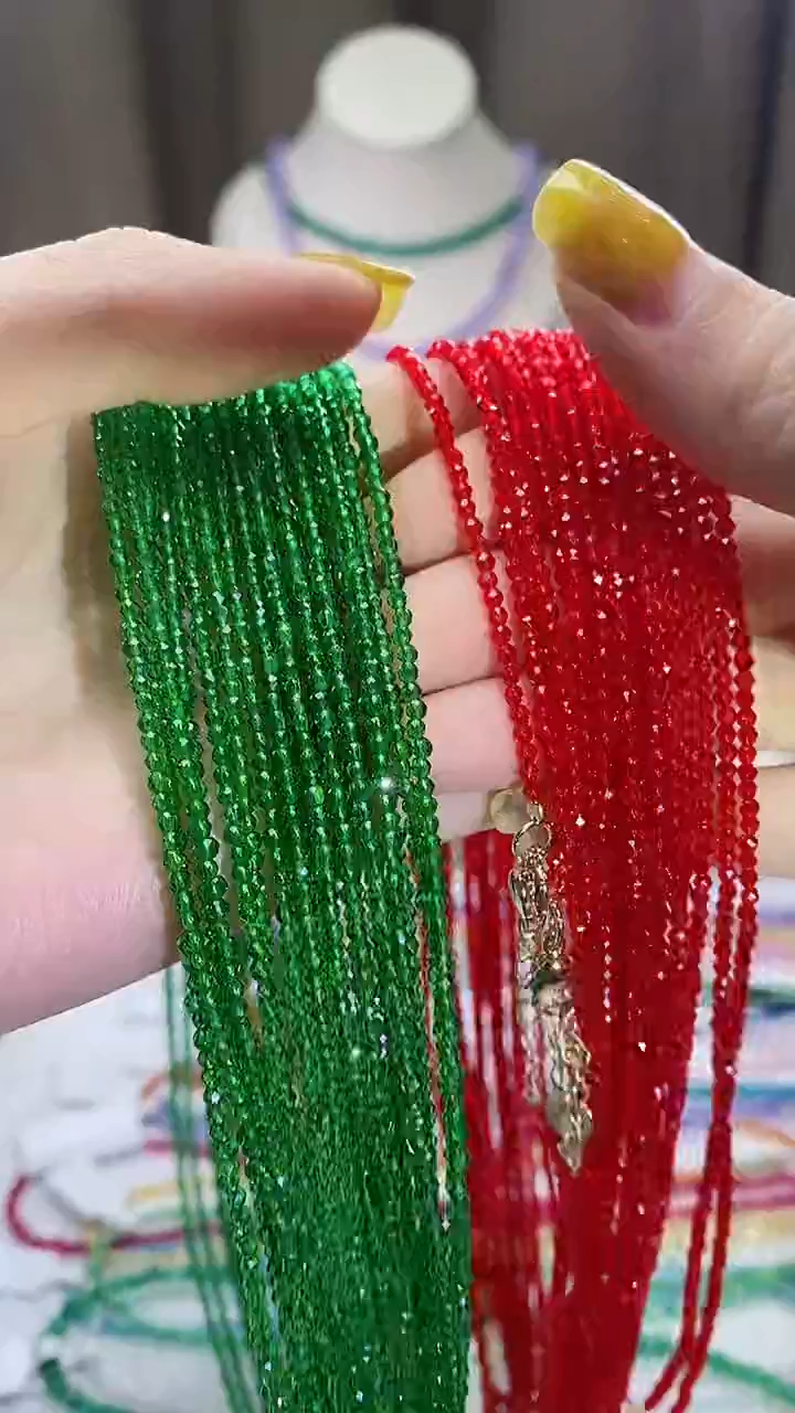 【闪购商品】尖晶石项链14K金镶嵌诗宁甄选珠宝SYZB350