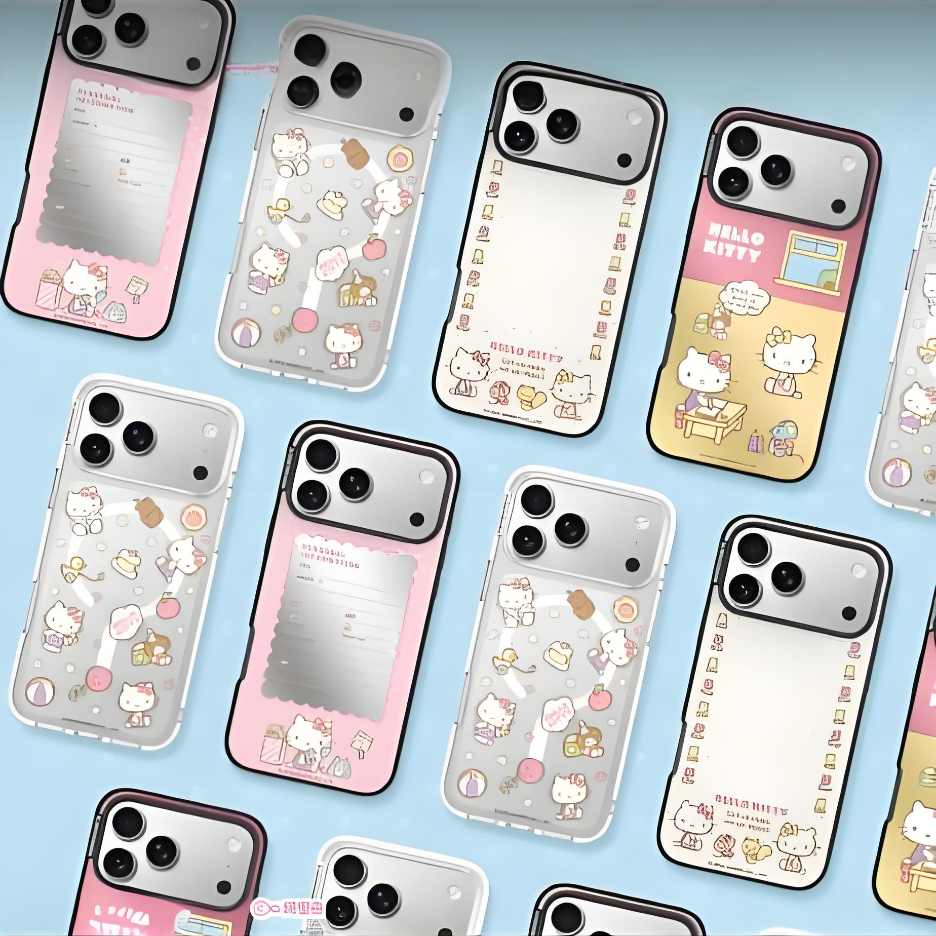 泡泡骚白日梦手账本Kitty系列手机壳适用iphone17-14 pro/max 