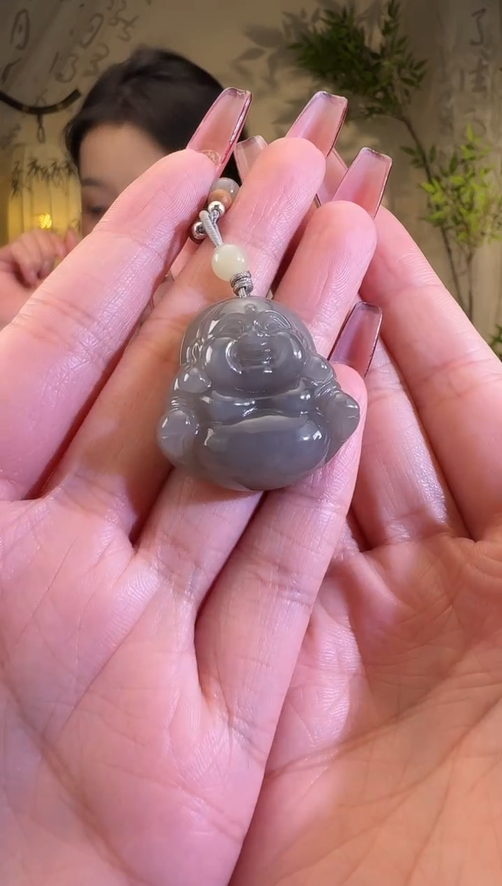 【闪购商品】和田玉颈饰未镶嵌佛公p