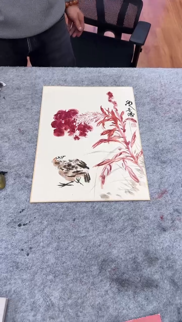 国画z天津人美-雷奇俊花鸟1平尺