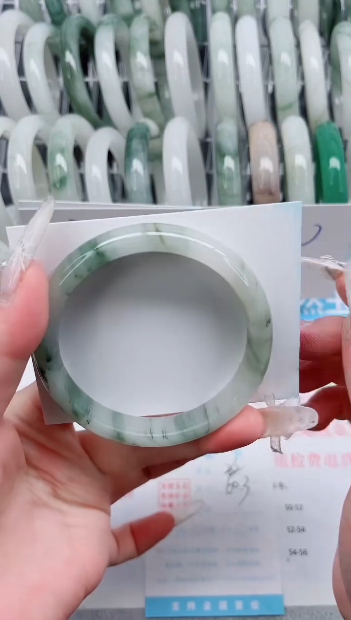 【闪购商品】石英质玉手镯未镶嵌A262-60.3