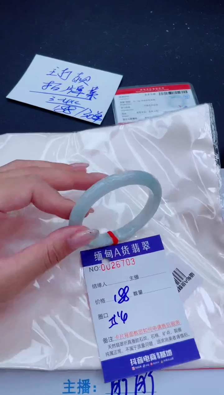 未镶嵌手镯翡翠 