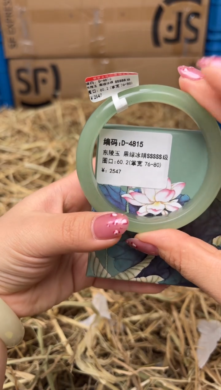 未镶嵌手镯石英质玉D-4815