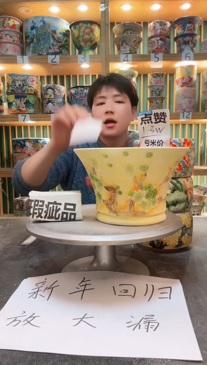 【闪购商品】瓷片默认微瑕一物一拍0215-040