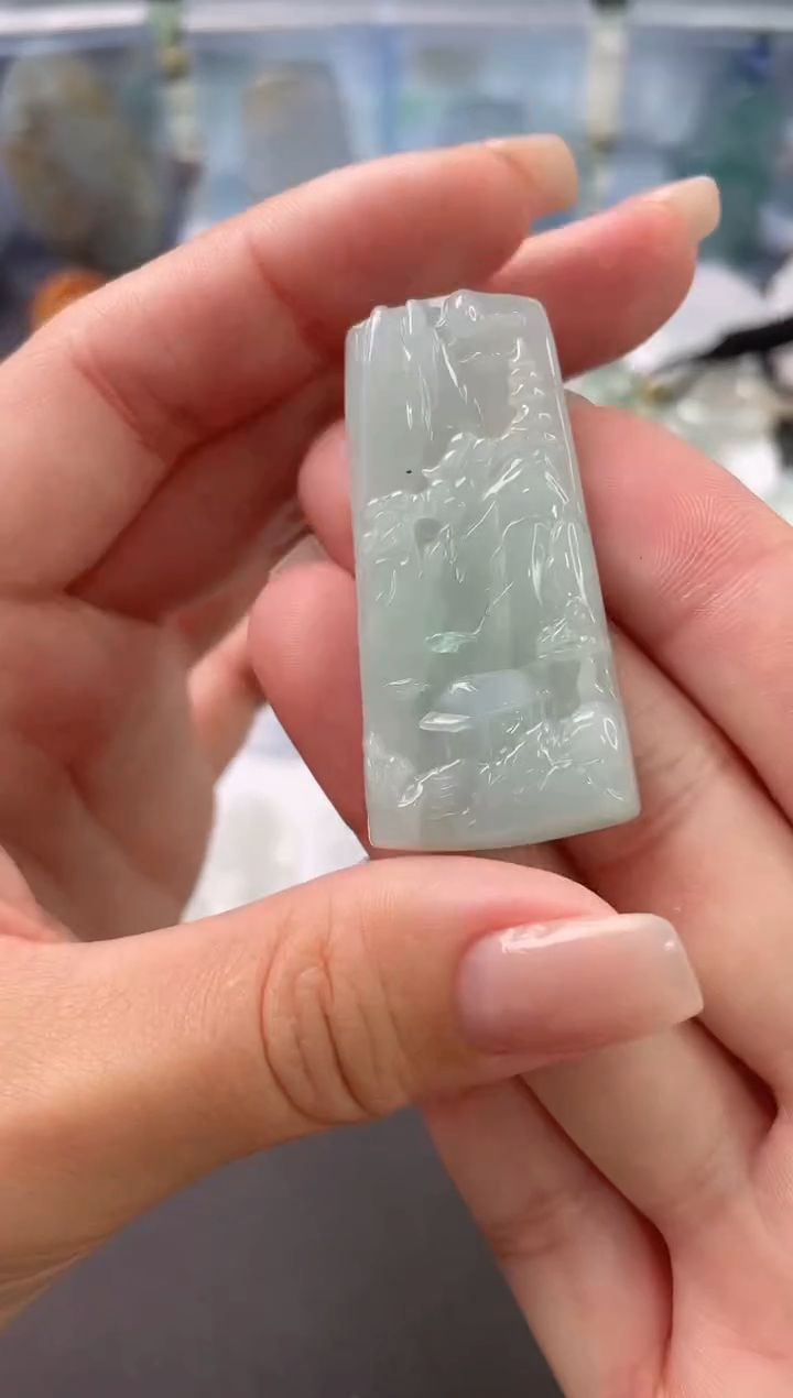 吊坠(不含链)未镶嵌翡翠多样性发其一