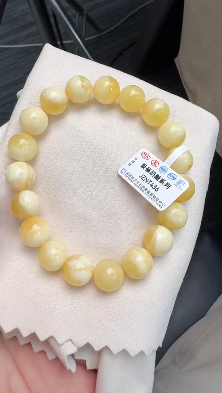 未镶嵌琥珀手串蜜蜡手串
