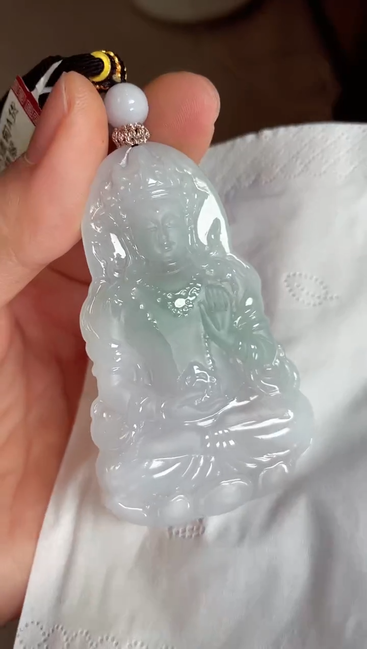 【闪购商品】翡翠颈饰未镶嵌天然缅甸翡翠A货