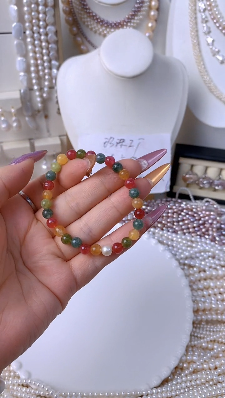【闪购商品】淡水珍珠颈饰未镶嵌W09