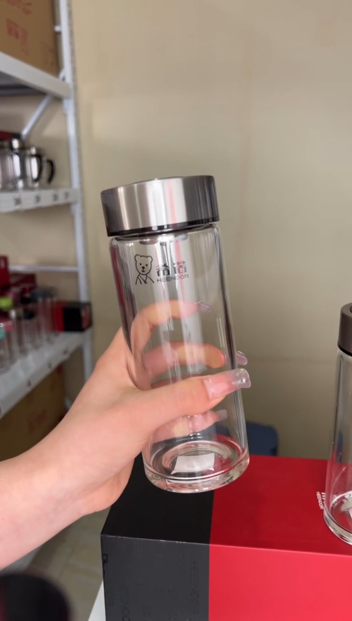 【闪购商品】茶杯经典单层400ml高硼硅