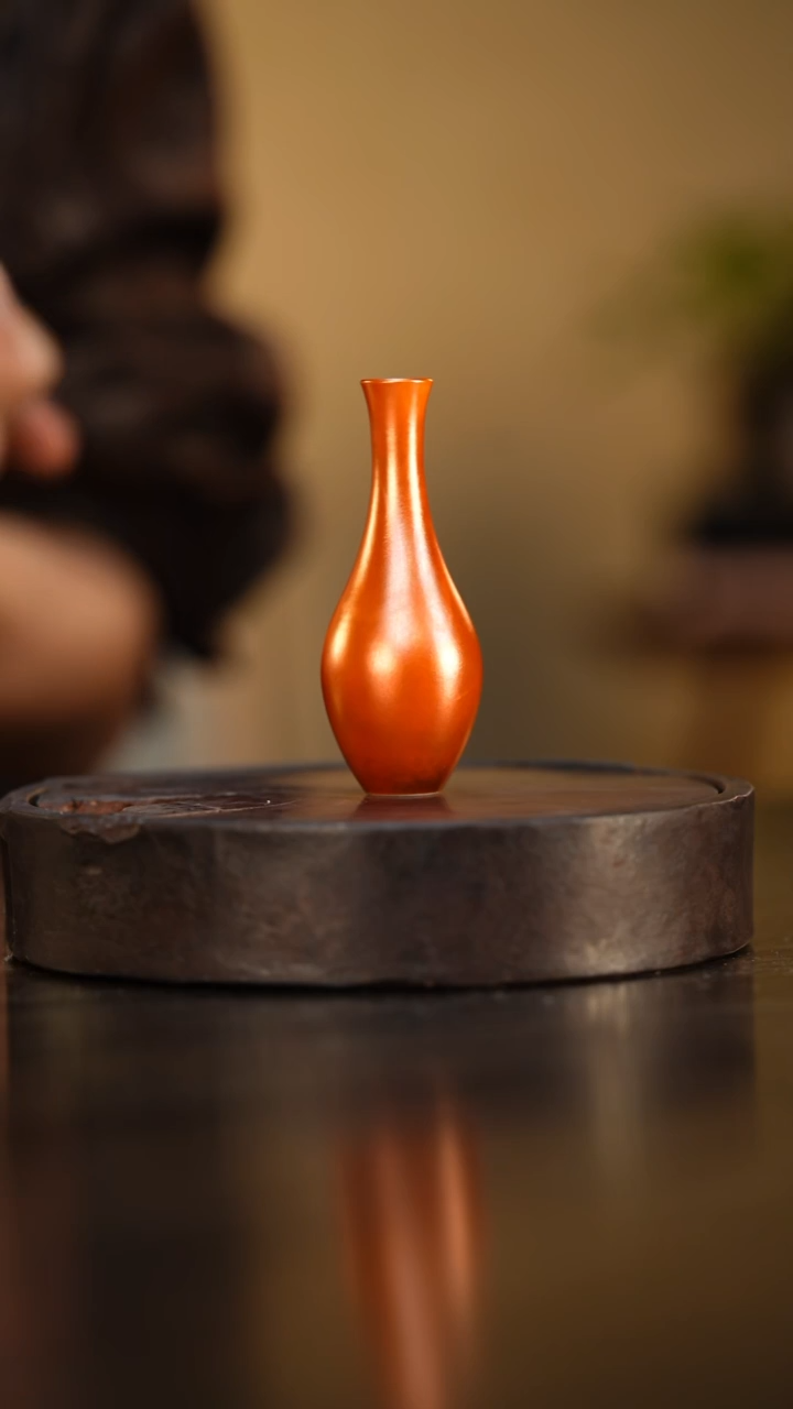 7柴房陶瓷柴烧香瓶