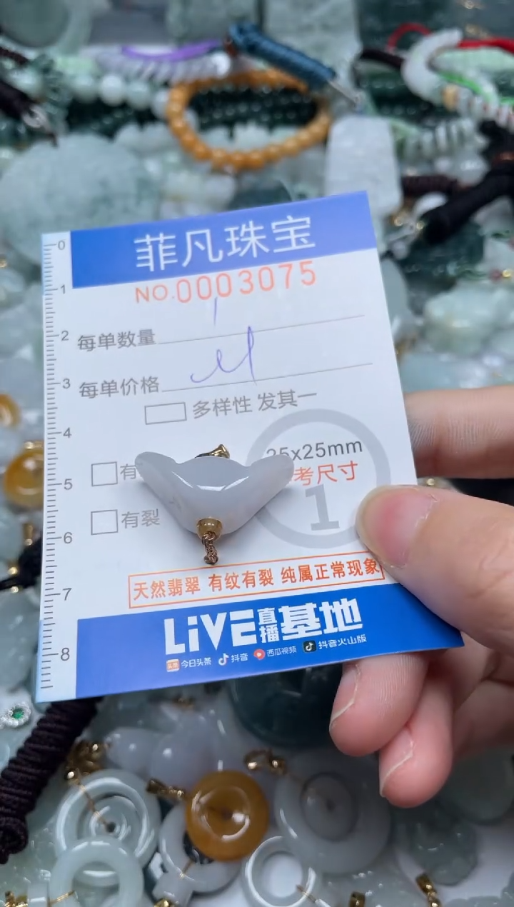 【闪购商品】翡翠颈饰未镶嵌00..3075