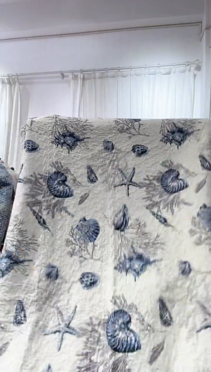 棉230*250纯棉床盖29号微瑕