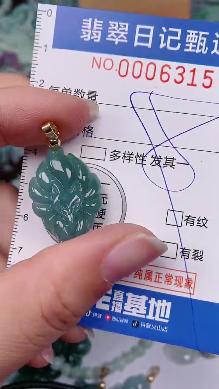 【闪购商品】翡翠颈饰未镶嵌00006315