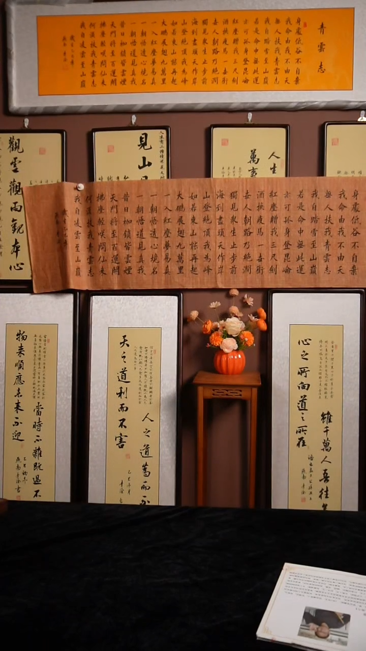 书法定风波软片，不要框的。