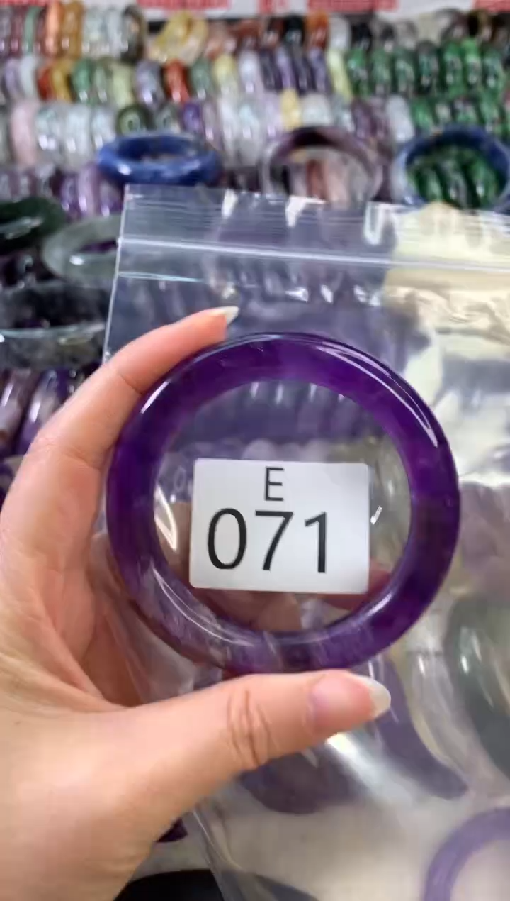 【闪购商品】水晶水晶手镯E未镶嵌071-55