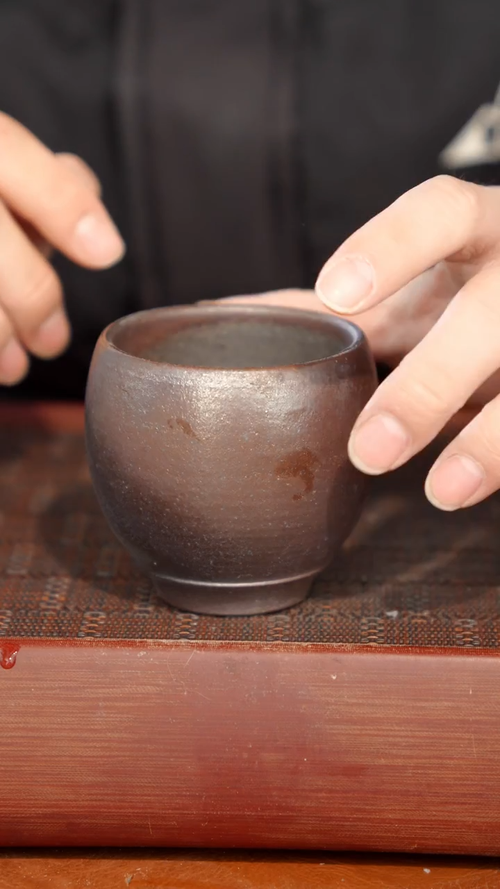 陶瓷奢瓷/瑞寅柴烧茶器（杯子）165瑕疵