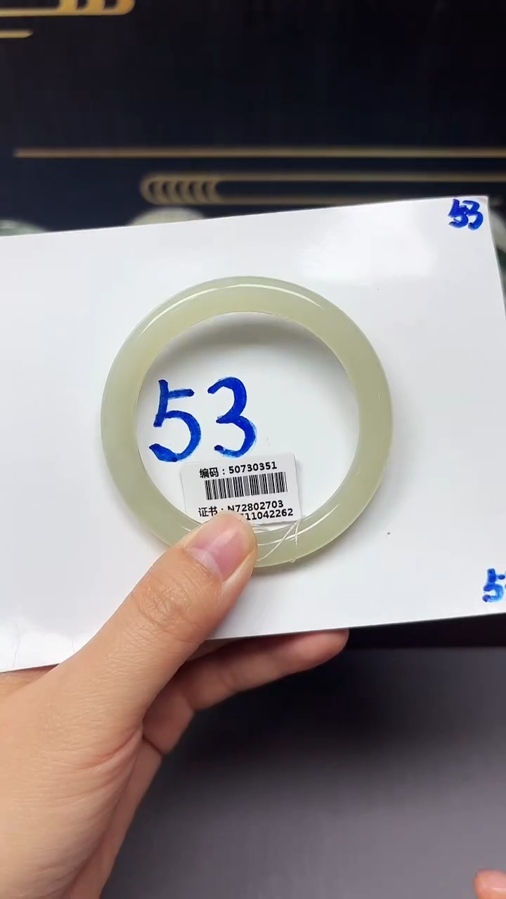 未镶嵌手镯和田玉0351