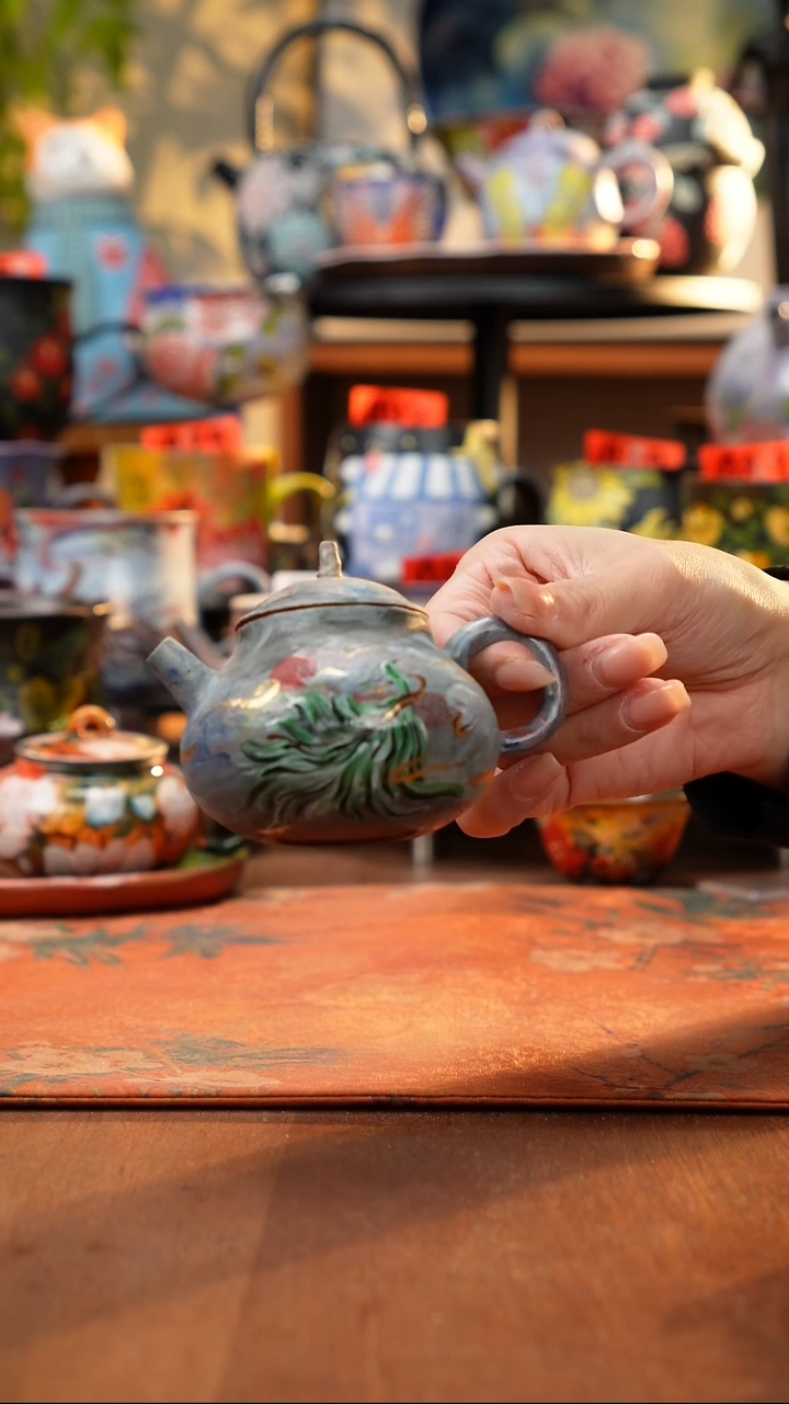 瓷片景德镇手工手绘650