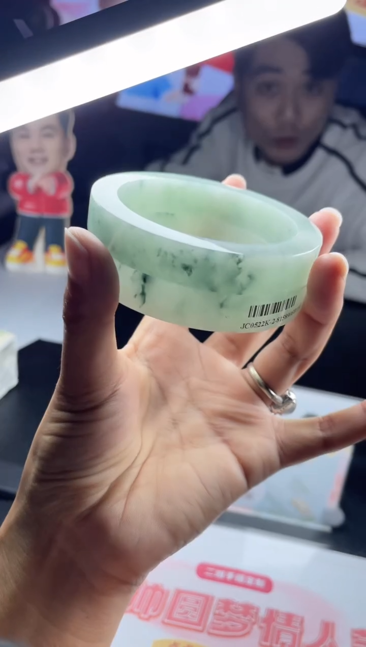 【闪购商品】定制翡翠手镯未镶嵌正圈AJC-DZS66