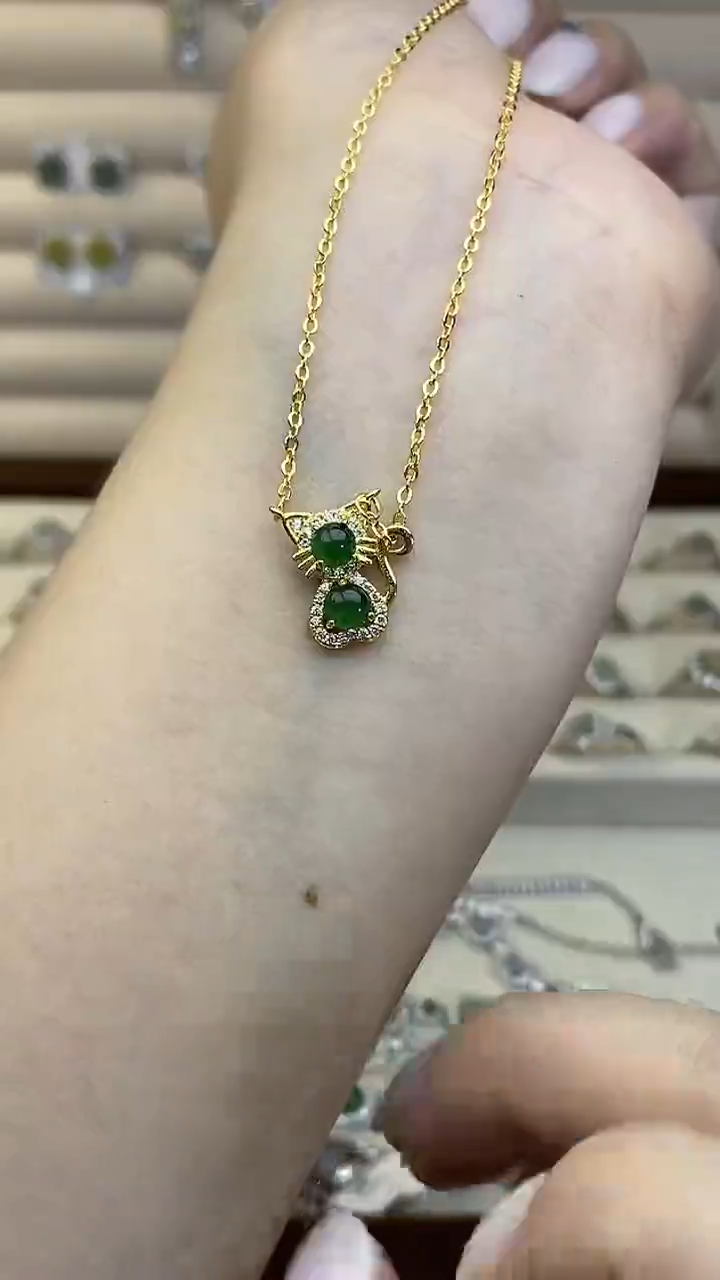 翡翠戒指未镶嵌翡翠A货