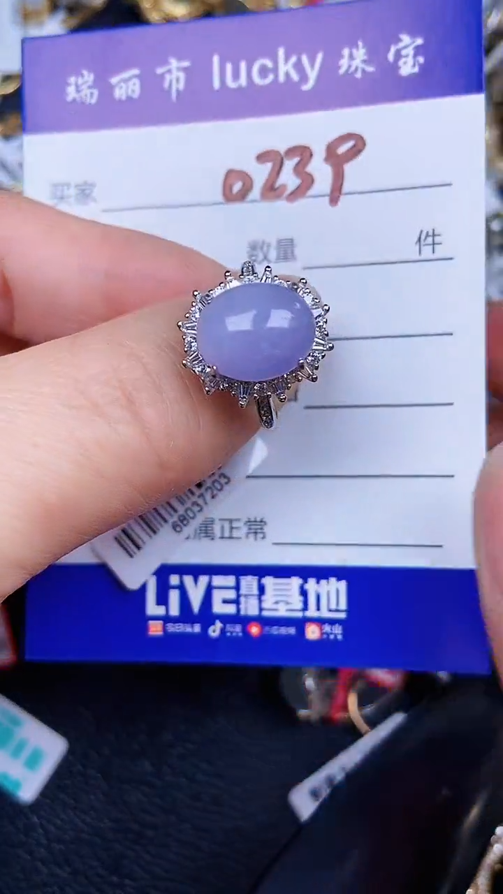 颈饰银S925镶嵌翡翠0239