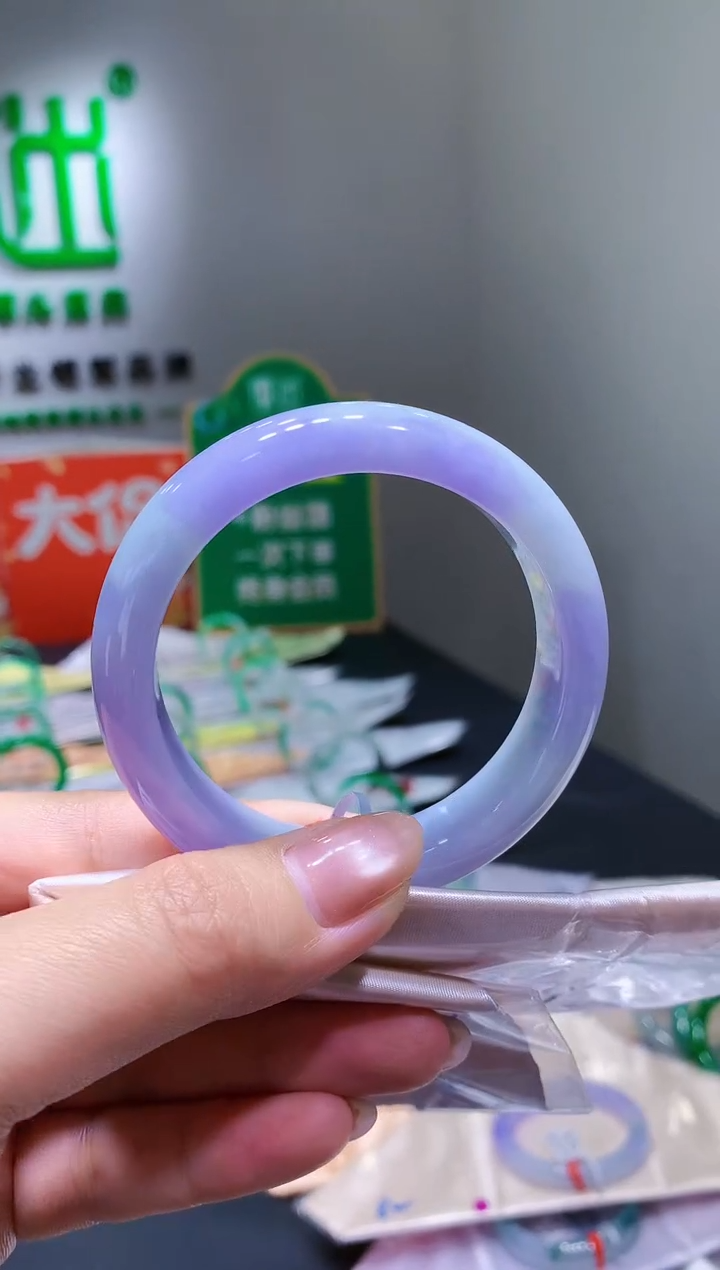 未镶嵌手镯翡翠天然A货缅甸翡翠55.8