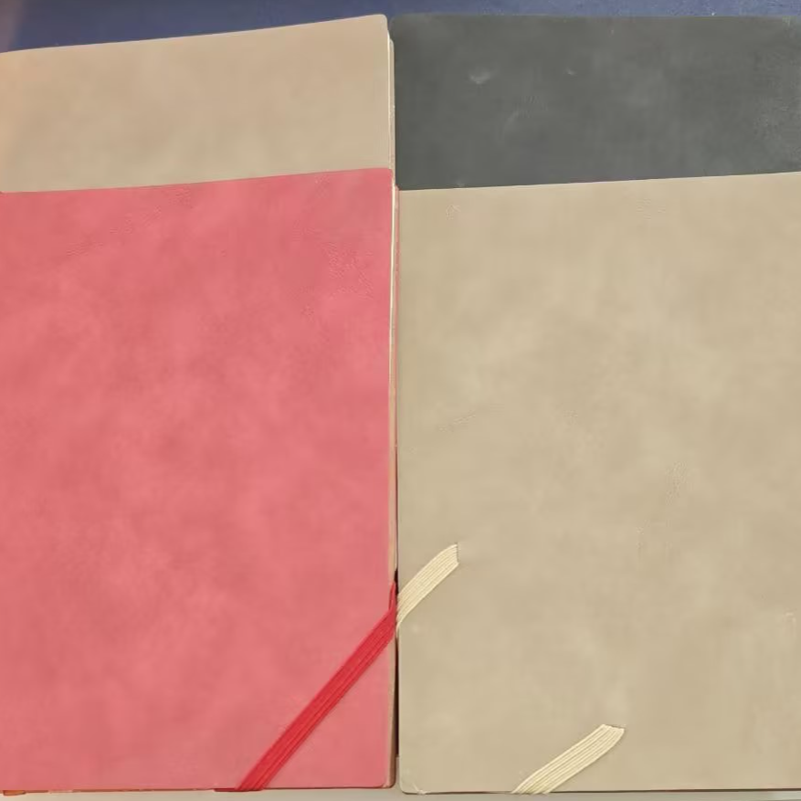 1-1-A5羊巴笔插绑带本/4本颜色随机尾货不售后