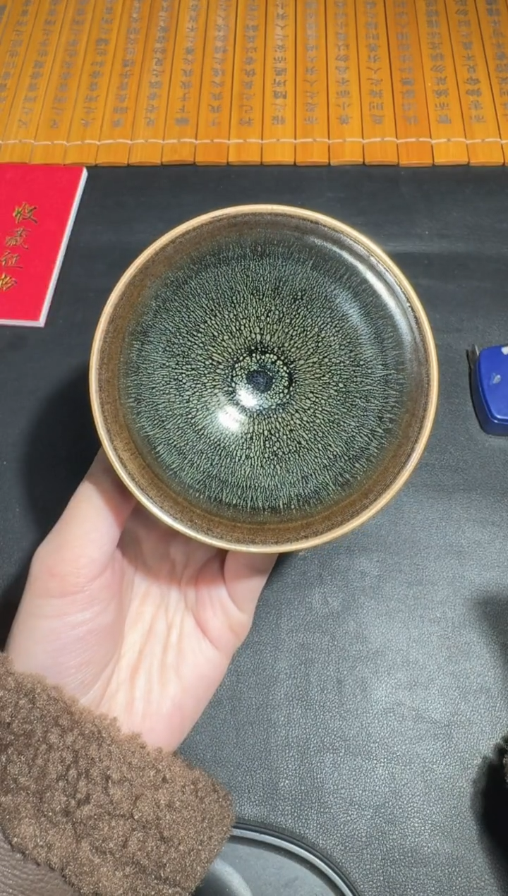 【闪购商品】茶盏建盏故事朱信丛代表作青禾36